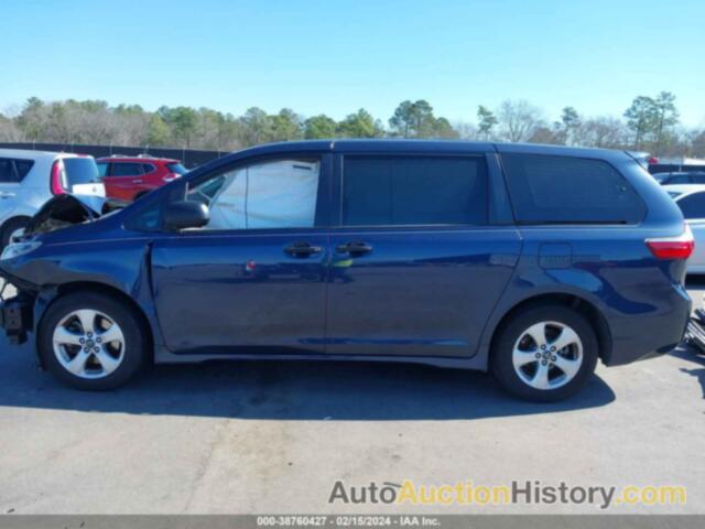 TOYOTA SIENNA L 7 PASSENGER, 5TDZZ3DC5JS924208