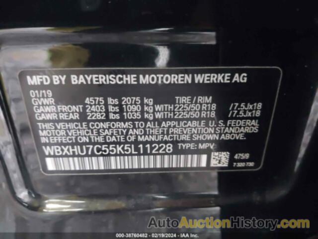 BMW X1 SDRIVE28I, WBXHU7C55K5L11228