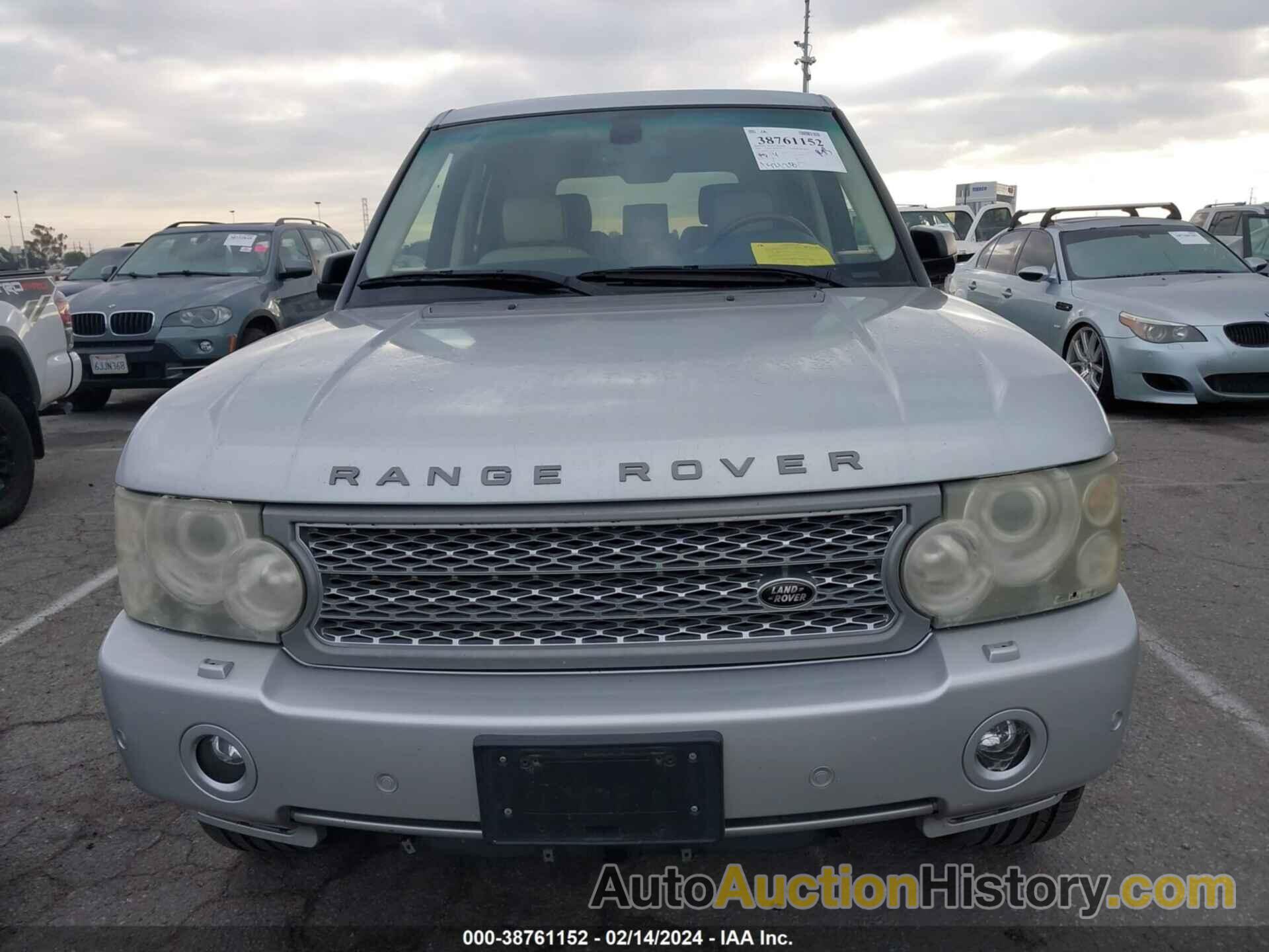 LAND ROVER RANGE ROVER HSE, SALME15496A210936