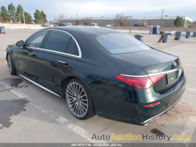 MERCEDES-BENZ S 500 4MATIC, W1K6G6DB6NA068136