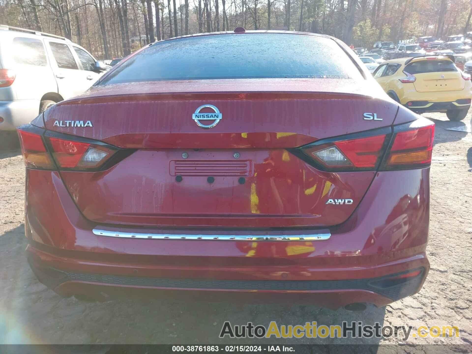 NISSAN ALTIMA 2.5 SL, 1N4BL4EW1MN352135