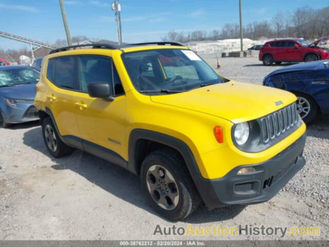 JEEP RENEGADE SPORT, ZACCJBAT2GPD91977