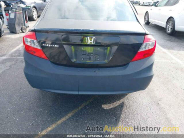 HONDA CIVIC LX, 2HGFB2F5XCH590292