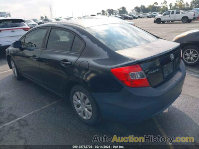 HONDA CIVIC LX, 2HGFB2F5XCH590292