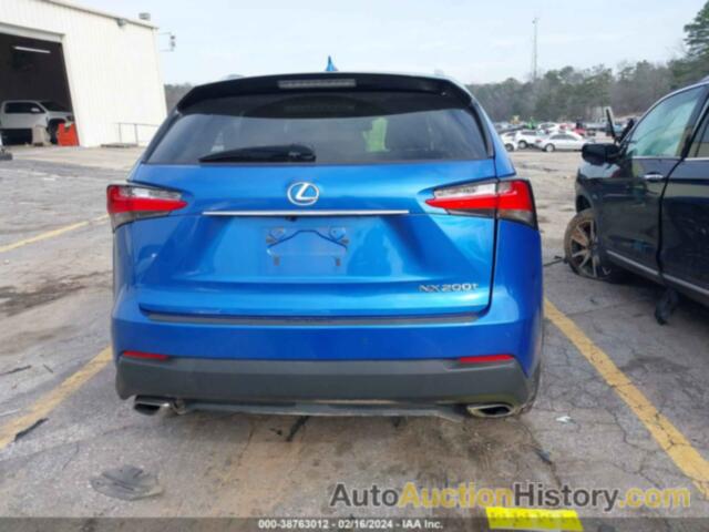 LEXUS NX 200T, JTJYARBZ6G2027389