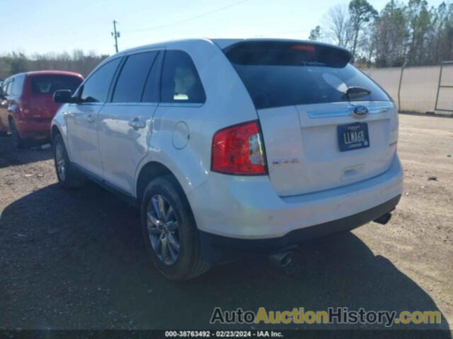 FORD EDGE LIMITED, 2FMDK3KC4DBB02891