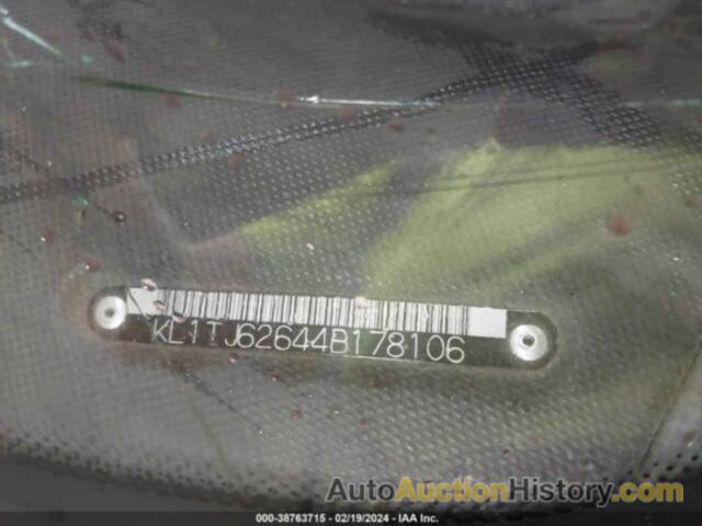 CHEV AVEO LS, KL1TJ626448178106