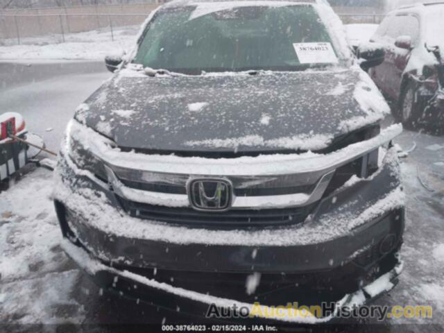 HONDA PILOT LX, 5FNYF6H16KB074724