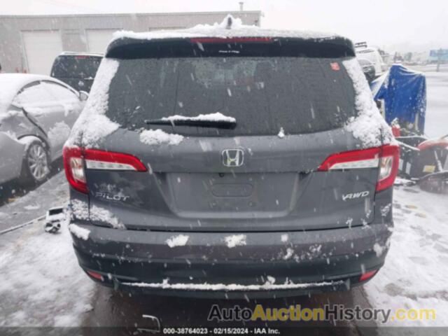 HONDA PILOT LX, 5FNYF6H16KB074724