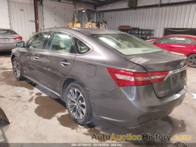 TOYOTA AVALON HYBRID XLE PREMIUM, 4T1BD1EB3GU052573