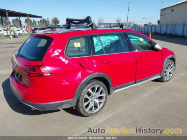 VOLKSWAGEN GOLF ALLTRACK TSI S/TSI SE/TSI SEL, 3VWH17AU2HM531331