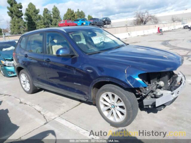 BMW X3 SDRIVE28I, 5UXWZ7C51H0T44124