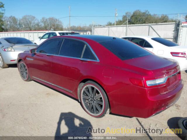 LINCOLN CONTINENTAL RESERVE, 1LN6L9NP9H5628273