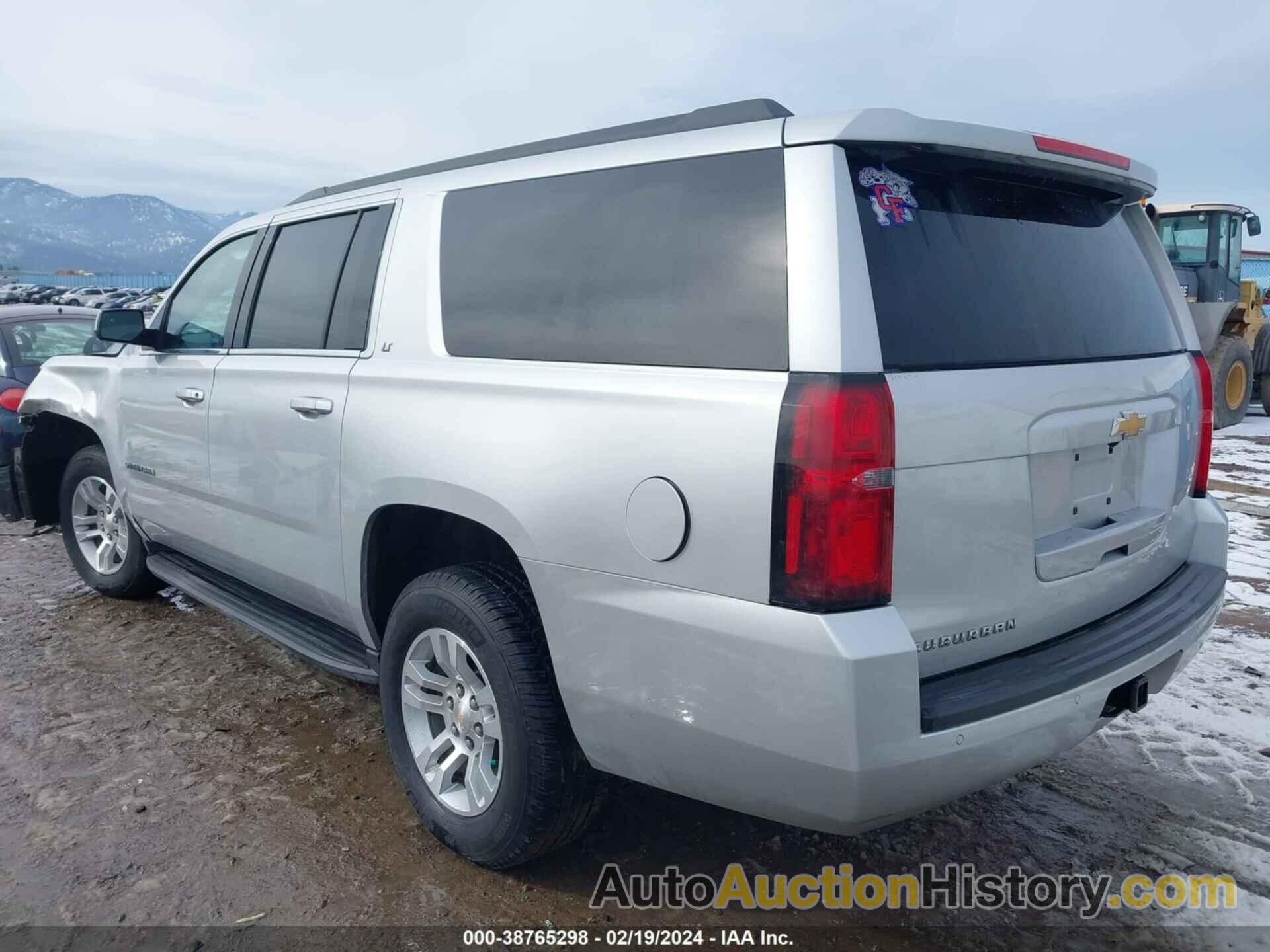 CHEVROLET SUBURBAN LT, 1GNSKHKC8KR364696