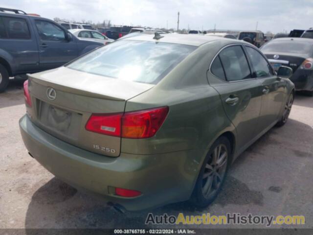 LEXUS IS 250, JTHBK262885075257