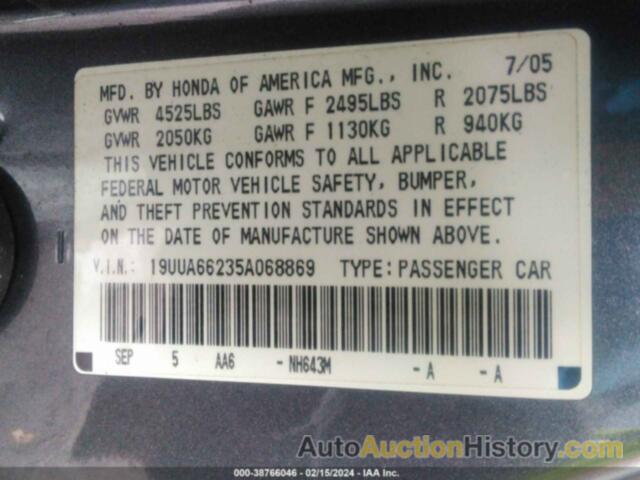 ACURA TL, 19UUA66235A068869