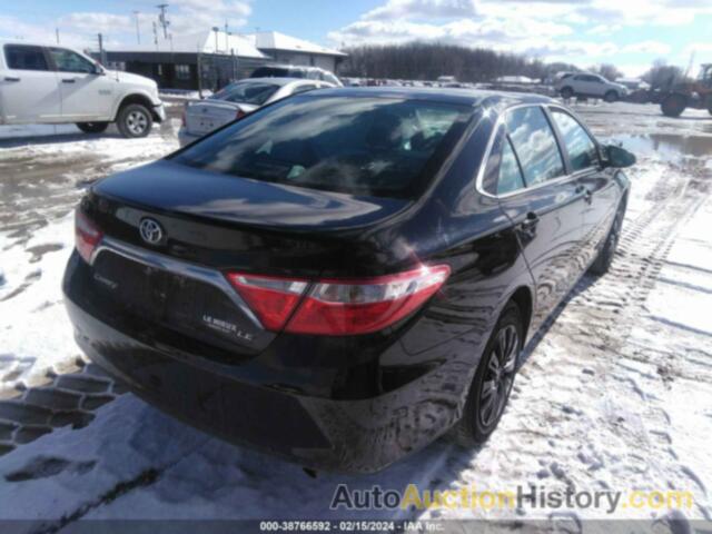 TOYOTA CAMRY LE/XLE/SE/XSE, 4T4BF1FKXGR518014