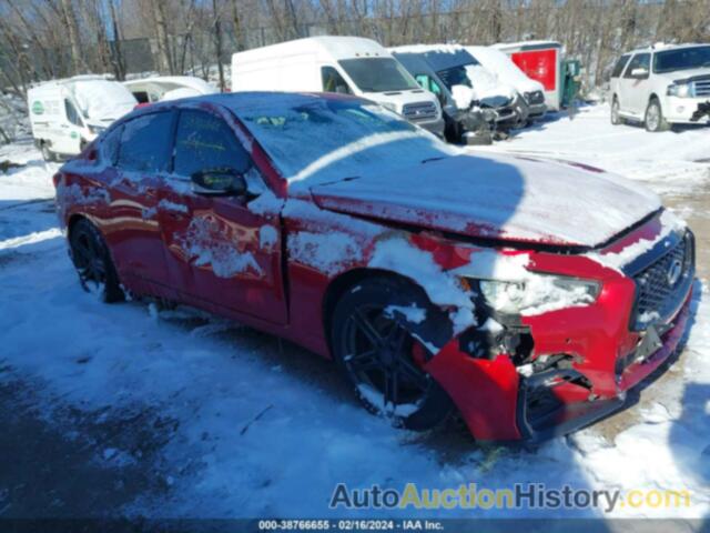 INFINITI Q50 3.0T RED SPORT 400, JN1FV7AR5JM480647