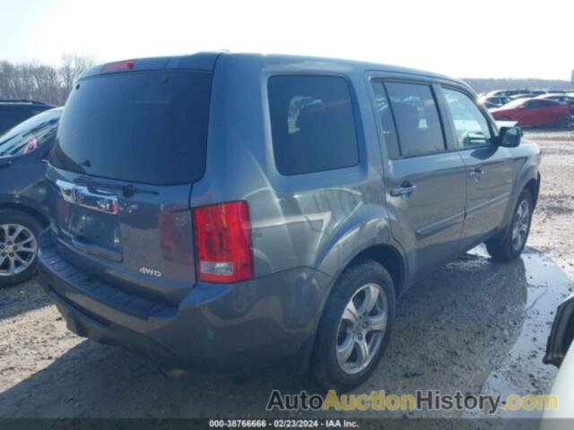 HONDA PILOT EX, 5FNYF4H4XDB067440