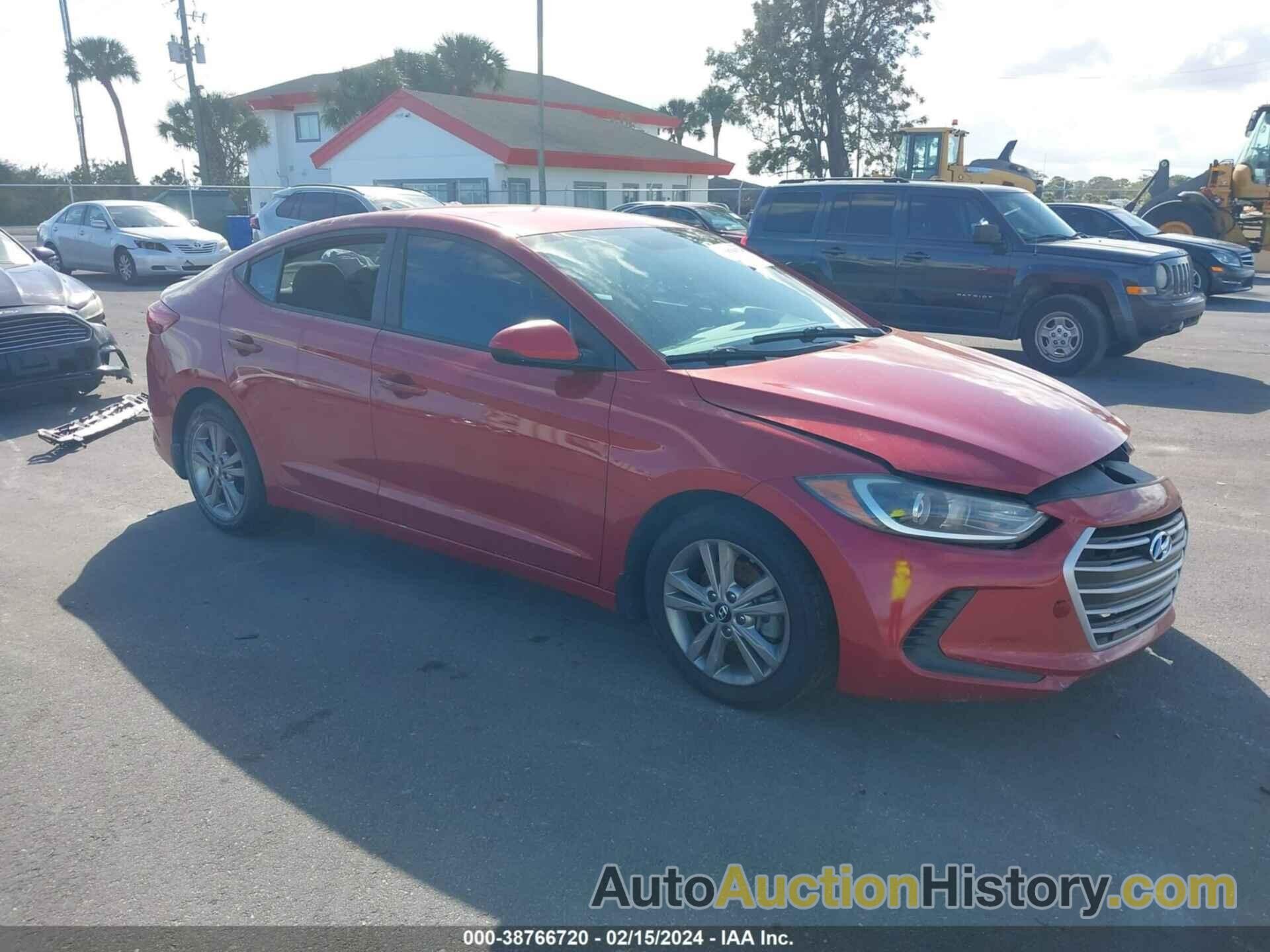 HYUNDAI ELANTRA SE, KMHD84LF2HU224825