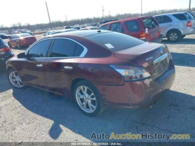 NISSAN MAXIMA S/SV, 1N4AA5AP3CC829518