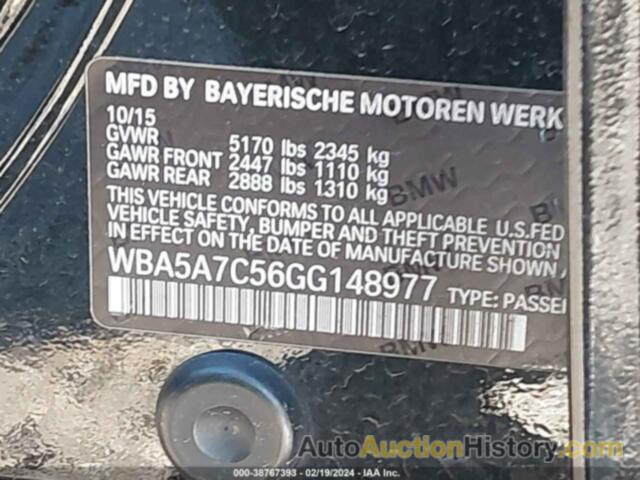 BMW 528 XI, WBA5A7C56GG148977