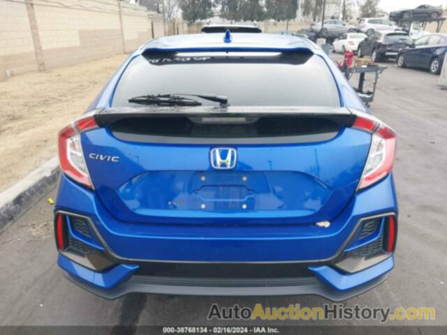 HONDA CIVIC HATCHBACK EX, SHHFK7H65LU207185