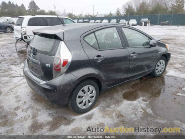 TOYOTA PRIUS C TWO, JTDKDTB37D1050822