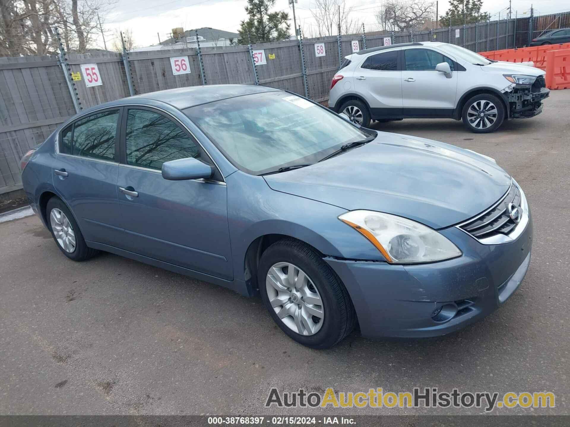 NISSAN ALTIMA 2.5 S, 1N4AL2AP4CC123425