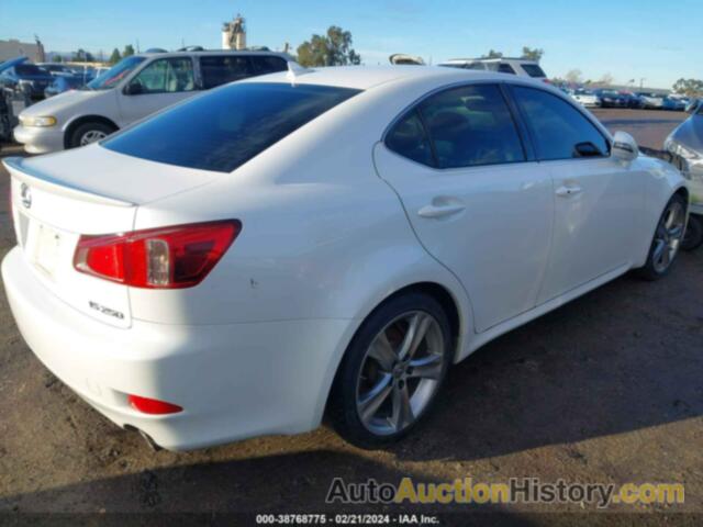 LEXUS IS 250, JTHBF5C26D5191500