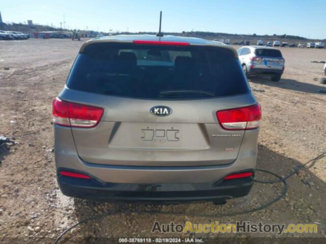 KIA SORENTO 2.4L L, 5XYPG4A36GG166232