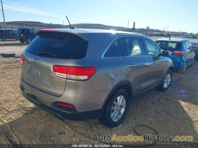 KIA SORENTO 2.4L L, 5XYPG4A36GG166232