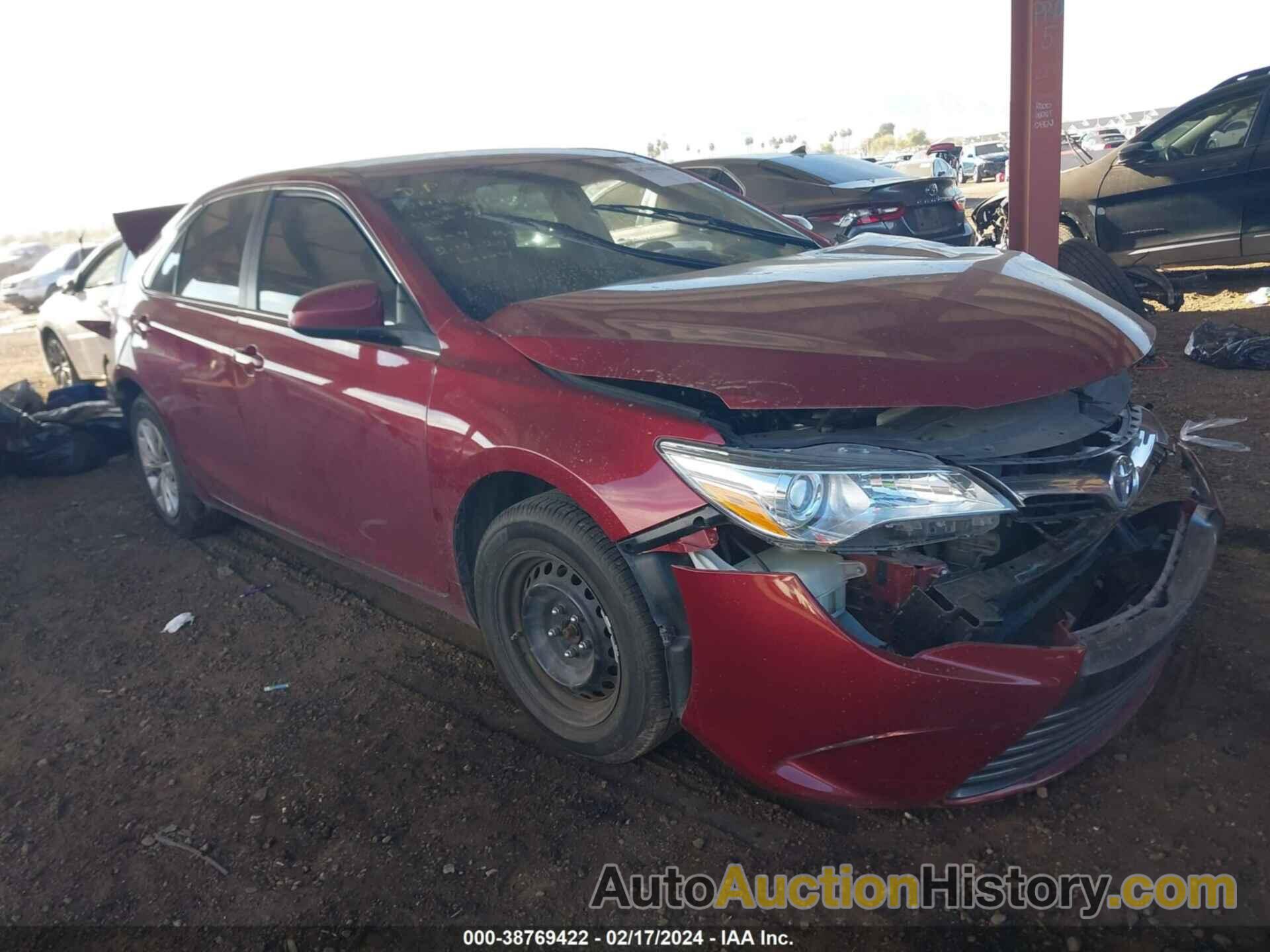 TOYOTA CAMRY LE, 4T1BF1FK5HU707939