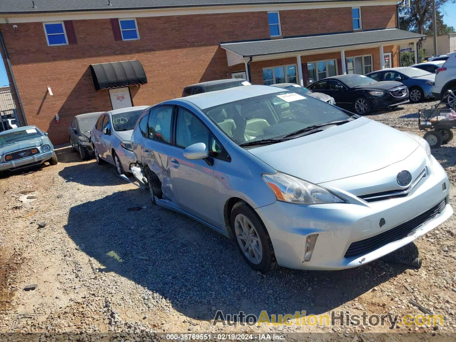 TOYOTA PRIUS V THREE, JTDZN3EUXC3130893