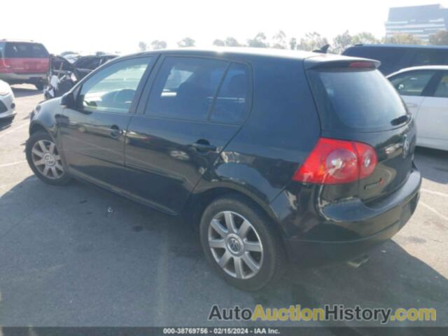 VOLKSWAGEN RABBIT 4-DOOR, WVWDR91K57W244598