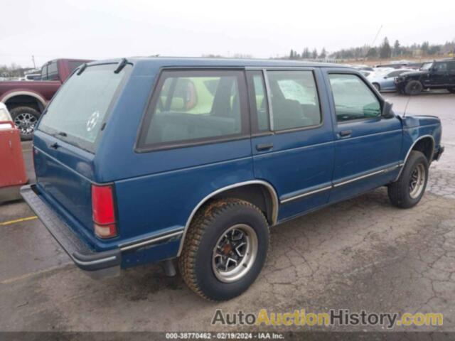 CHEVROLET BLAZER S10, 1GNCS13Z8P2146076