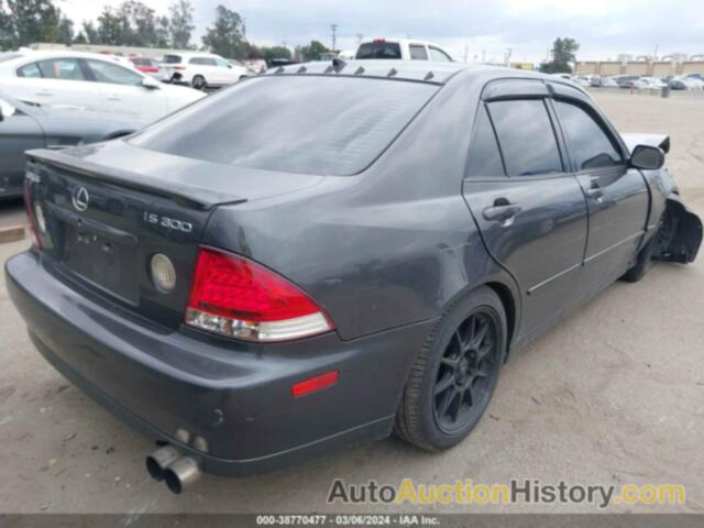 LEXUS IS 300 BASE W/5-SPEED MANUAL, JTHBD192420048206