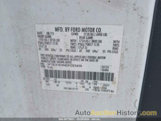 FORD E-150 COMMERCIAL/RECREATIONAL, 1FTRE14L95HB03929