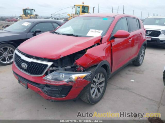 KIA SPORTAGE LX, KNDPB3AC8F7763872