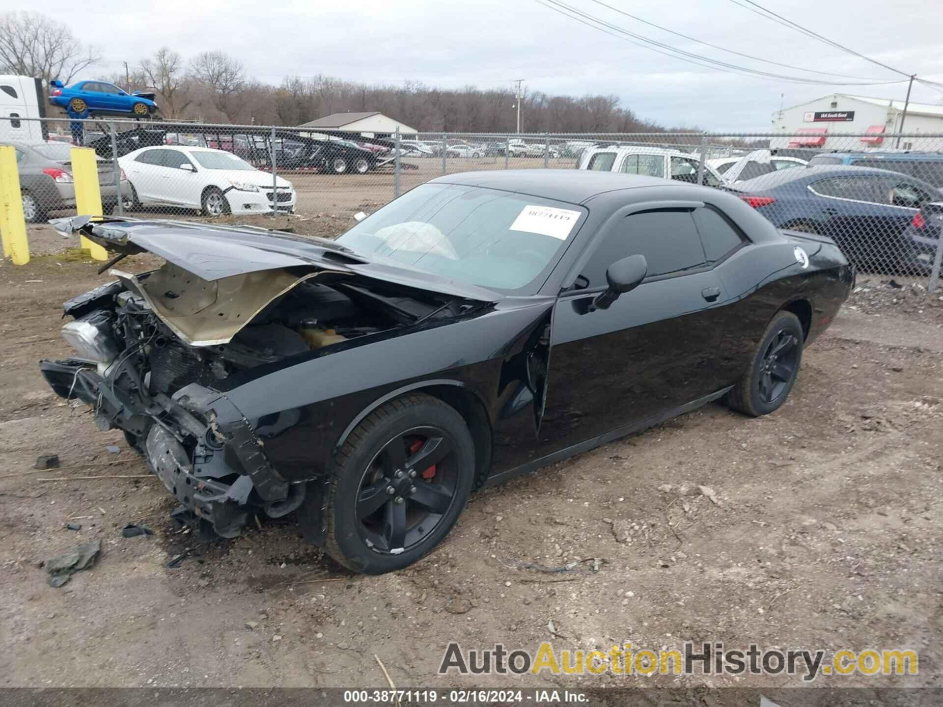 DODGE CHALLENGER SXT, 2C3CDYAG9DH676500