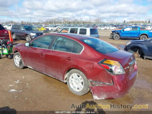 NISSAN ALTIMA 2.5 S, 1N4AL2AP1CC176325