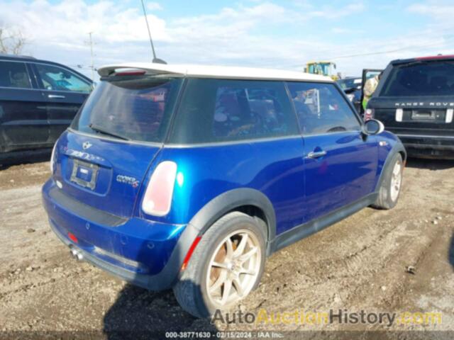 MINI COOPER S, WMWRE33555TG96524