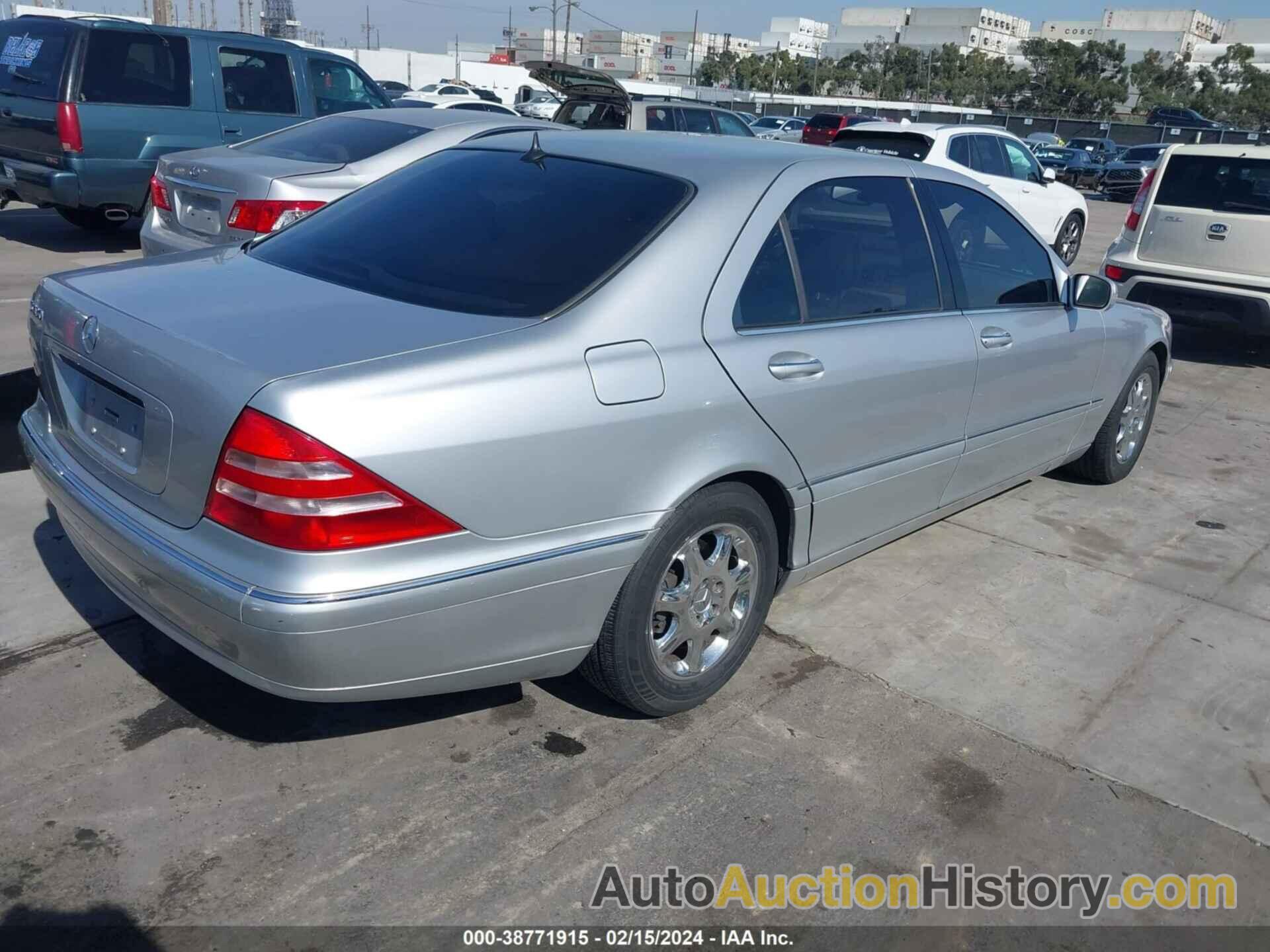 MERCEDES-BENZ S 430, WDBNG70J02A312298