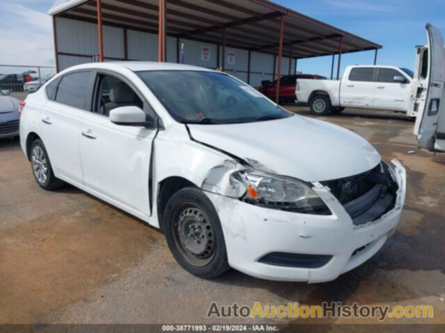 NISSAN SENTRA S, 3N1AB7AP4FY332771