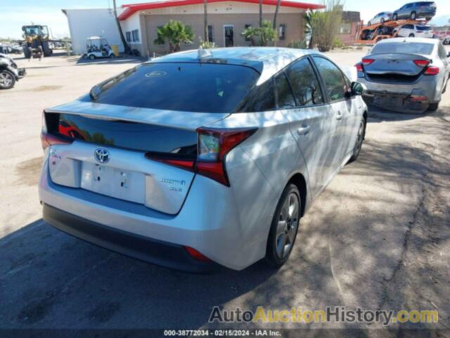 TOYOTA PRIUS XLE, JTDKARFU2K3098860