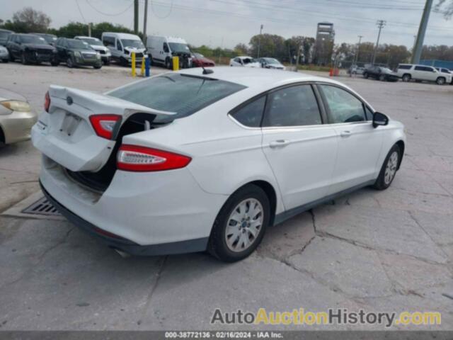 FORD FUSION S, 3FA6P0G77DR229165