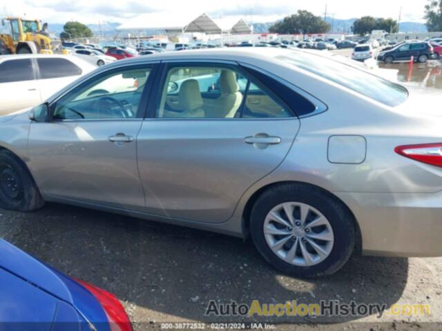 TOYOTA CAMRY LE, 4T4BF1FK8FR475209