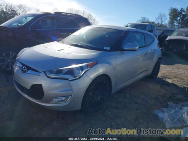 HYUNDAI VELOSTER BASE W/BLACK, KMHTC6AD9DU093863