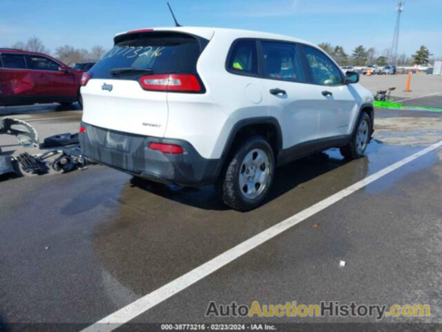 JEEP CHEROKEE SPORT, 1C4PJLAB1EW168554