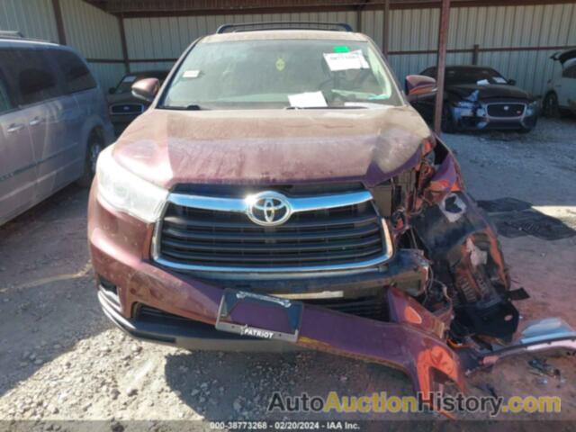 TOYOTA HIGHLANDER LE V6, 5TDBKRFH0GS346366